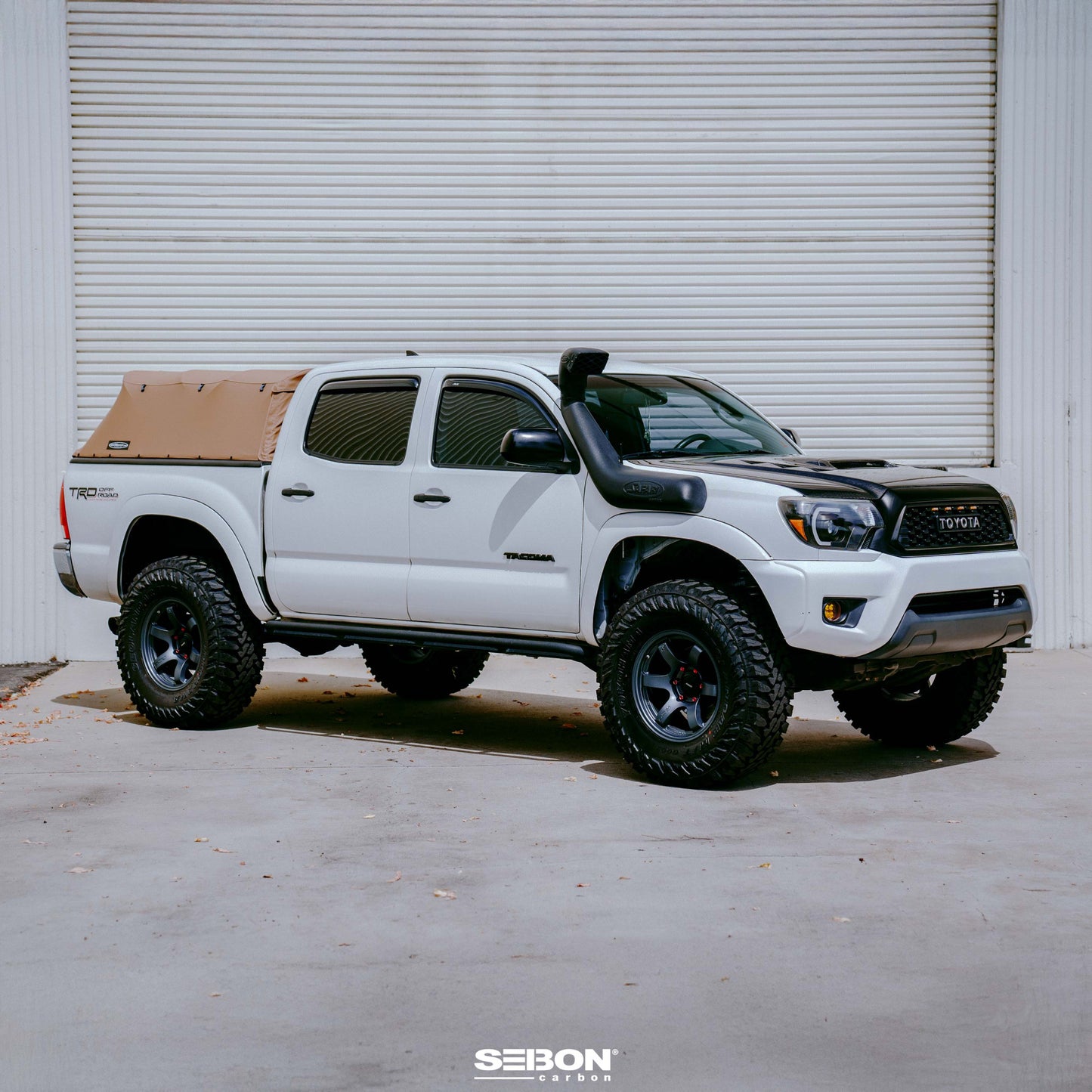 Seibon TS-Style Carbon Fiber Hood 2012-2015 Toyota Tacoma