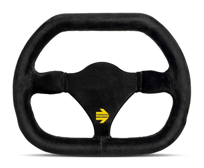 Momo MOD29 Steering Wheel 270 mm - Black Suede/Black Spokes