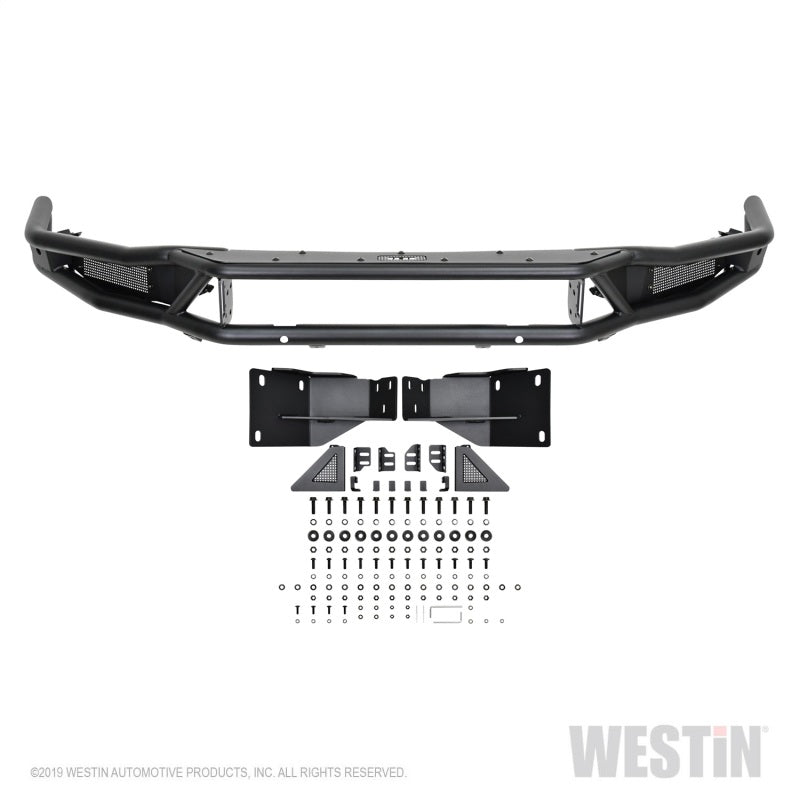 Westin 2019-2022 Ram 1500 Classic Outlaw Front Bumper - Textured Black