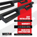 Westin 2024+ Tacoma Double Cab HDX Drop Nerf Step Bars - Textured Black