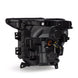 AlphaRex 21-22 Ford F150 PRO-Series Projector headlights Alpha-Black w/Activ Light/Seq Signal