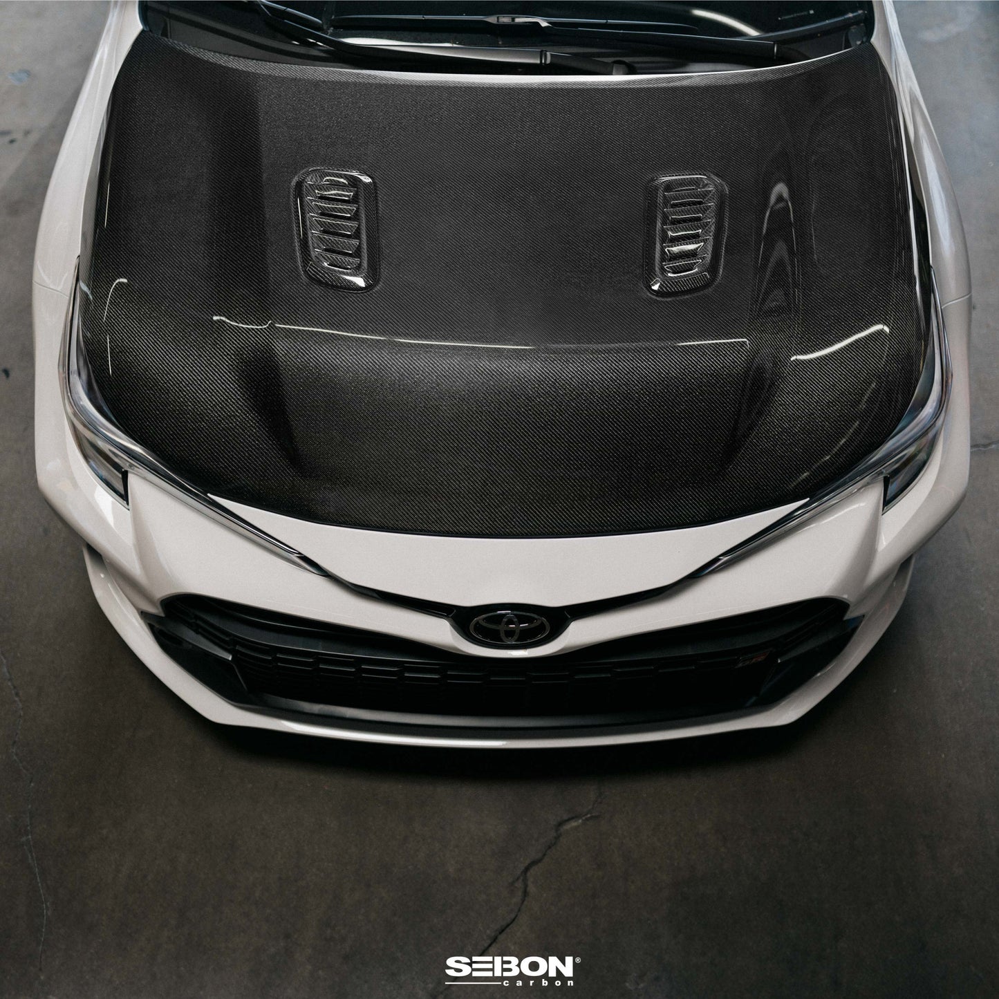 Seibon OEM-Style Carbon Fiber Hood 2023-2024 Toyota GR Corolla