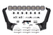 Diode Dynamics Jeep JL SS5 Pro CrossLink Windshield - White Combo Lightbar Kit
