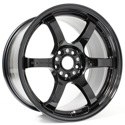 Gram Lights 57DR 18x9.5 +38 5x114.3 - Gloss Black