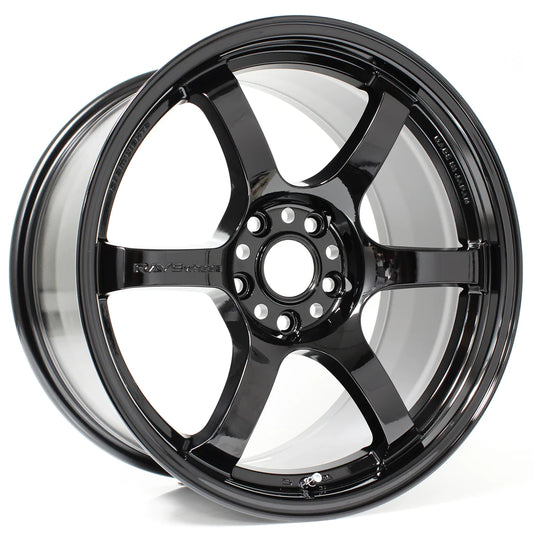 Gram Lights 57DR 18x8.5 +37 5x108 - Gloss Black