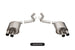 Corsa 2015-2020 Ford Mustang GT350/R 5.2L V8 Dual Rear Axle-Back- Stainless Dual Rear Exit