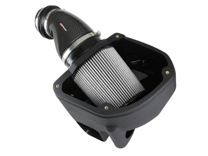 aFe Black Series Stage-2 Carbon Fiber Cold Air Intake System w/ Pro DRY S Media - 18-19 BMW M5 (F90)