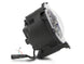 Raxiom 18-23 Jeep Wrangler JL Axial Series 9-In LED Angel Eye Headlights- Blk Housing (Clear Lens)