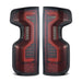 AlphaRex 19-23 Chevrolet Silverado 1500/2500HD/3500HD PRO-Series LED Tail Lights Red Smoke