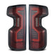 AlphaRex 19-23 Chevrolet Silverado 1500/2500HD/3500HD PRO-Series LED Tail Lights Red Smoke