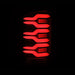 AlphaRex 14-18 GMC Sierra 1500/2500HD/3500HD LUXX-Series LED Tail Lights Blk w/Actv Light & Seq. Sig
