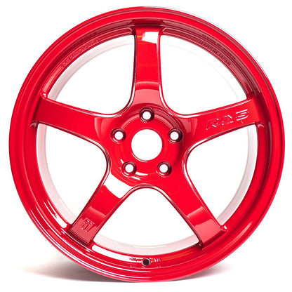 Gram Lights 57CR 18x8.5 +37 5x108 - Milano Red