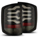 AlphaRex 14-18 Chevrolet Silverado 1500 PRO-Series LED Tail Lights Jet Black