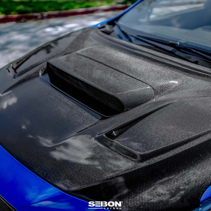 Seibon VS-Style Carbon Fiber Hood 2022-2024 Subaru WRX