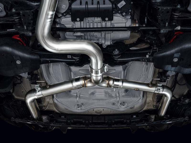 AWE Tuning Audi 22-23 8Y RS3 Cat-Back Track Edition Exhaust System - No Tips