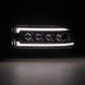 AlphaRex 94-01 RAM 1500 NOVA LED Proj Headlights Alpha-Blk w/Activ Light/Seq Signal/SB DRL