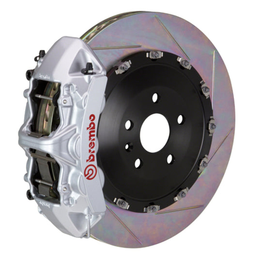 Brembo 21+ Model S Plaid/Model X Plaid Fr GT BBK 6 Pist Cast 405x34 2pc Rotor Slotted Type1-Silver