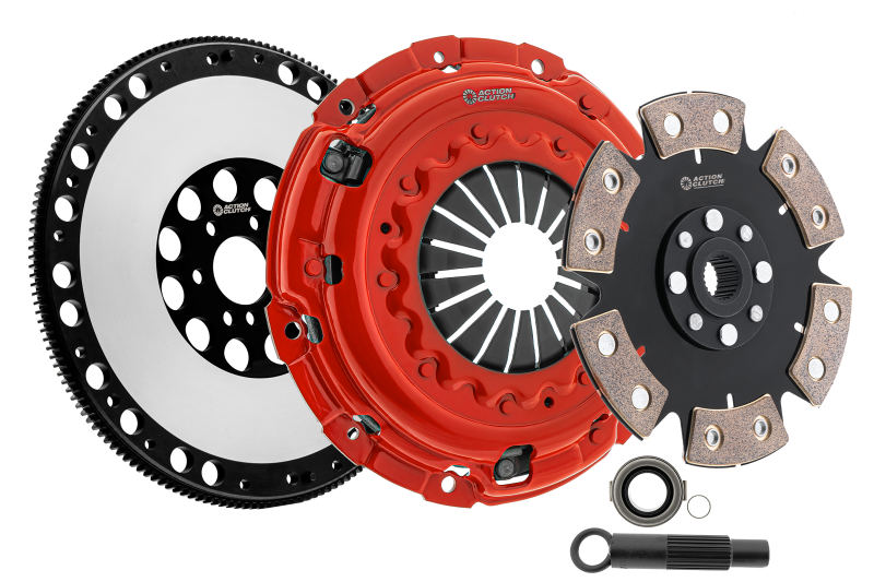 Action Clutch 00-06 Audi TT 1.8L Turbo FWD Stage 4 Clutch Kit (1MD) w/Lightened Flywheel