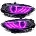Oracle Lighting 18-23 Ford Mustang Dynamic ColorSHIFT LED Headlights - Black Series