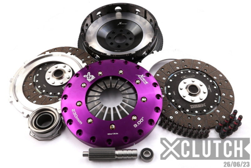 XClutch 02-05 Lexus IS300 Base 3.0L 9in Twin Solid Organic Clutch Kit