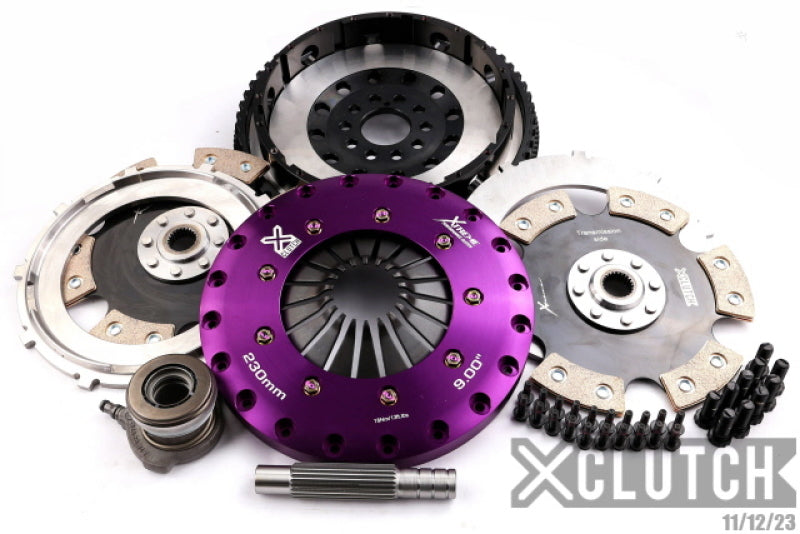 XClutch 05-07 Volvo S40 T5 2.5L 9in Twin Solid Ceramic Clutch Kit