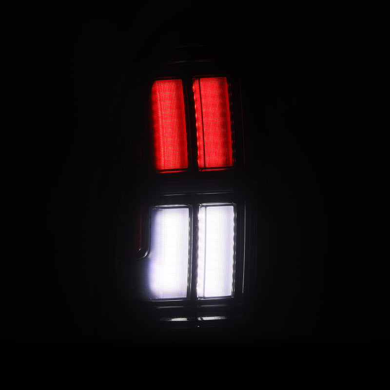 AlphaRex 05-15 Toyota Tacoma NOVA LED Tail Lights - Black