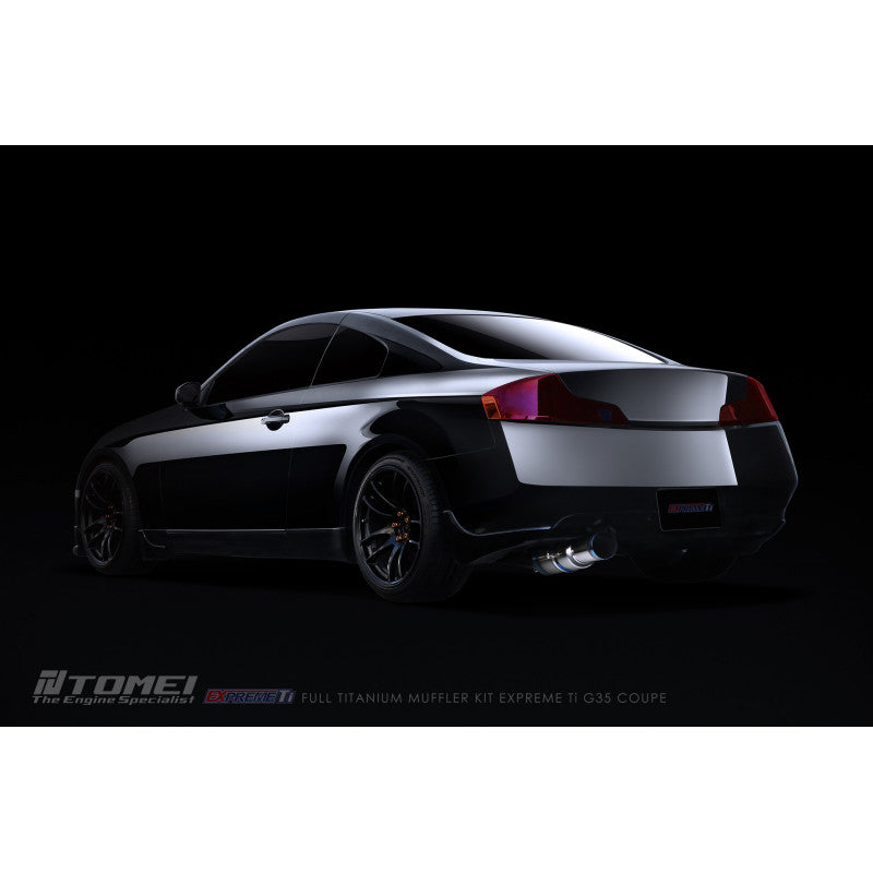 Tomei Expreme TI Full Titanium Exhaust Kit - Infiniti G35 Coupe