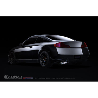 Tomei Expreme TI Full Titanium Exhaust Kit - Infiniti G35 Coupe