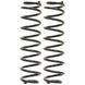 RockJock JL Wrangler Diesel Engine 392 JT Gladiator 3.6l Front Coil Springs 3.5in Lift Pair