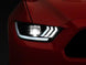 Raxiom 15-17 Ford Mustang GT350 GT500 LED Projector Headlights- Blk Housing (Clear Lens)