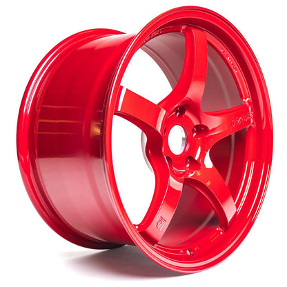 Gram Lights 57CR 18x9.5 +38 5x100 - Milano Red