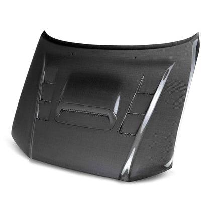 Seibon TS-Style Carbon Fiber Hood 2012-2015 Toyota Tacoma