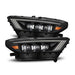 AlphaRex 15-17 Ford Mustang NOVA Series LED Projector Headlights Blk