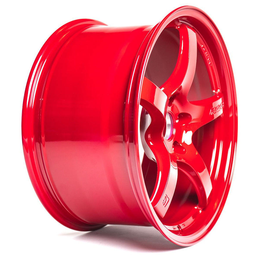 Gram Lights 57CR 18x8.5 +37 5x108 - Milano Red