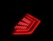 AlphaRex 16-21 Honda Civic Hatchback / Type-R FK8 Nova-Series LED Tail Lights - Clear Smoke