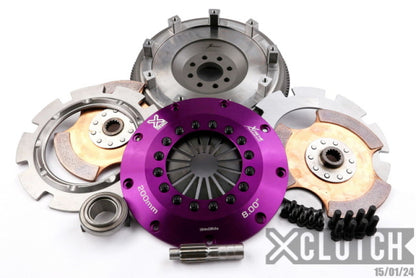 XClutch 02-06 Mini Cooper S 1.6L 8in Twin Solid Ceramic Clutch Kit