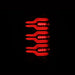 AlphaRex 14-18 GMC Sierra 1500/2500HD/3500HD LUXX-Series LED Tail Lights Alpha-Blk Actv Lgt Seq. Sig