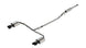 Borla 21-23 Hyundai Sonata N Line 2.5L i4 AT FWD 4DR 2.00in 2.75in S-Type Exhaust - Black Chrome