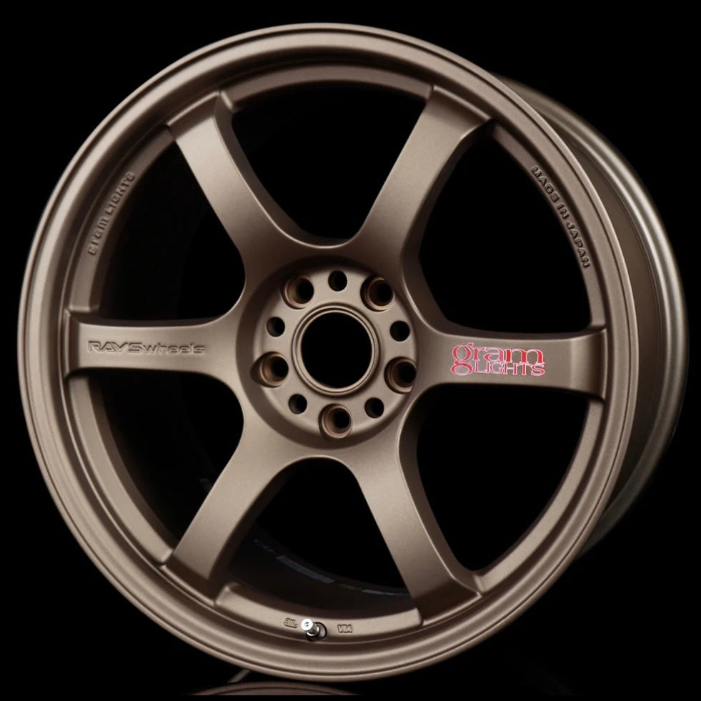 Gram Lights 57DR 18x9.5 +22 5x114.3 - Bronze 2