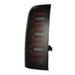 AlphaRex 14-18 Chevy Silverado 1500 Luxx-Series LED Tail Lights Black/Red w/Activ Light/Seq Signal