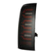 AlphaRex 14-18 Chevy Silverado 1500 Luxx-Series LED Tail Lights Black/Red w/Activ Light/Seq Signal