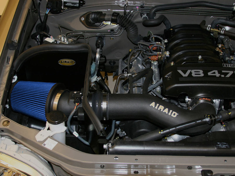 Airaid 03-04 Toyota Tundra 4.7L CAD Intake System w/ Tube (Dry / Blue Media)