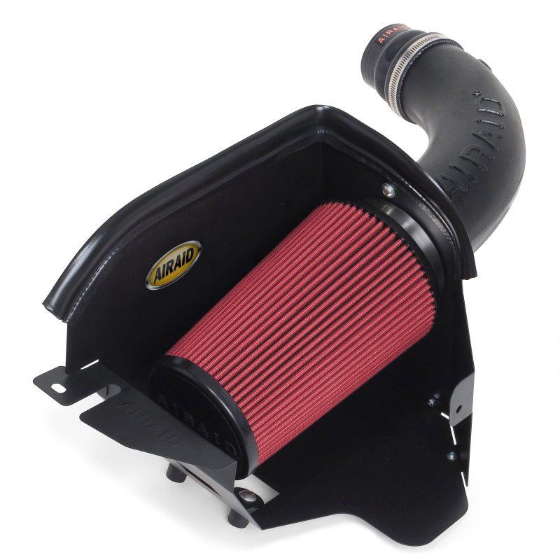 Airaid 07-11 Jeep Wrangler JK 3.8L CAD Intake System w/ Tube (Dry / Red Media)