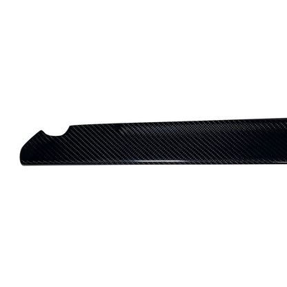 R1 Style Carbon Fiber Side Skirts Extension - Toyota Supra A90