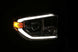 AlphaRex 14-20 Toyota Tundra LUXX LED Proj Headlights Plank Style Alpha Black w/Activ Light/DRL