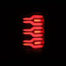 AlphaRex 14-18 GMC Sierra 1500/2500HD/3500HD LUXX-Series LED Tail Lights Blk w/Actv Light & Seq. Sig