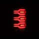 AlphaRex 14-18 GMC Sierra 1500/2500HD/3500HD LUXX-Series LED Tail Lights Blk w/Actv Light & Seq. Sig