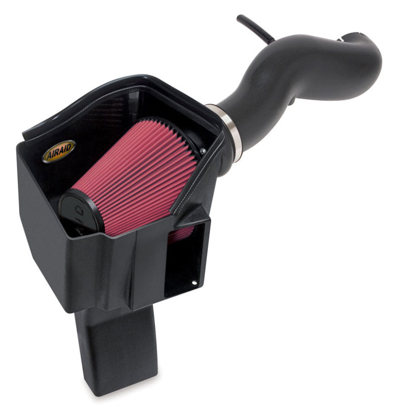 Airaid 09-10 GM Trucks 6.0L w/ Mech Fans MXP Intake System w/ Tube (Oiled / Red Media)