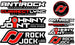 RockJock Sticker Pack Black Background