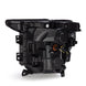 AlphaRex 21-22 Ford F150 PRO-Series Projector headlights Black w/Activ Light/Seq Signal
